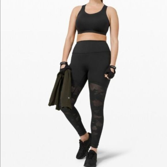 Lululemon Sheer Will Camo tights leggings 28” - Picture 1 of 11